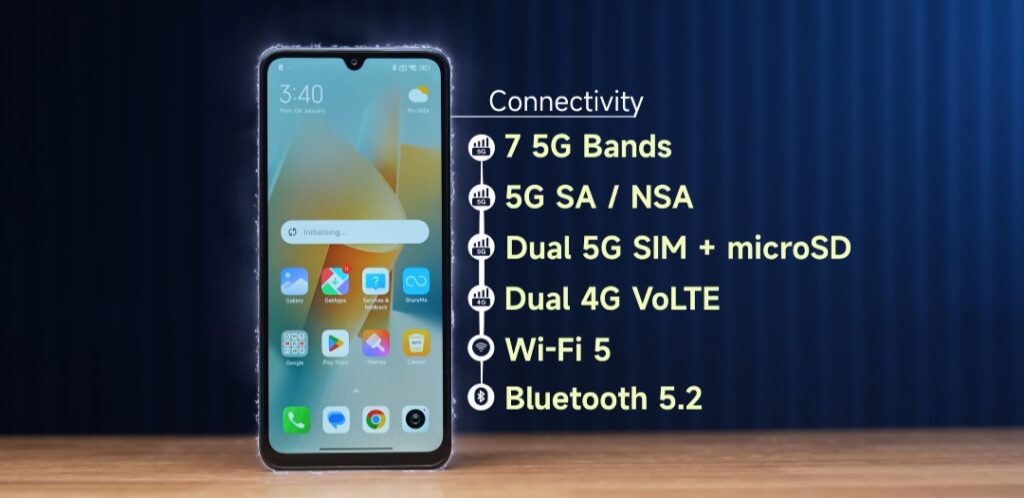 Redmi 14c5G connectivity