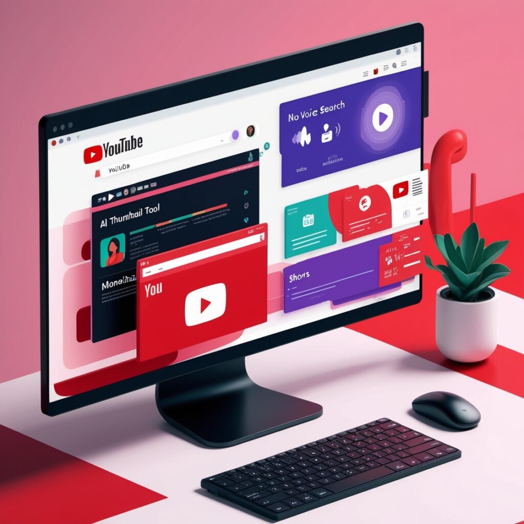 YouTube's new update 2025: Know every big change that will change the world of creators and viewers! 13 "Image of YouTube dashboard with new features of YouTube's new update 2025"
