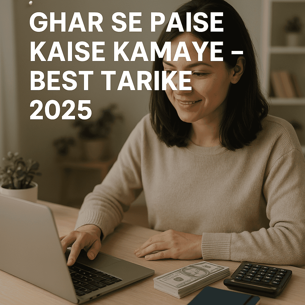 Ghar Se Paise Kaise Kamaye – Best Tarike 2025