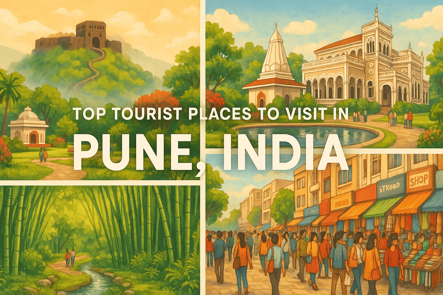 pune me ghumne ki jagah