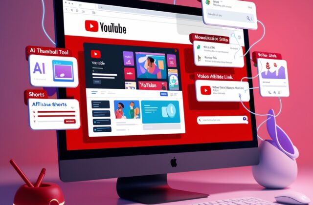 ""Image of YouTube dashboard with new features of YouTube's new update 2025"